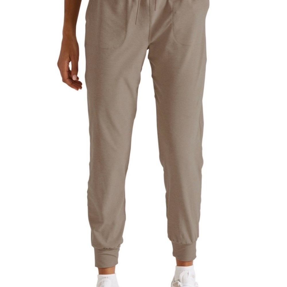 Beyond Yoga Spacedye Commuter Midi Jogger - Birch Heather / M